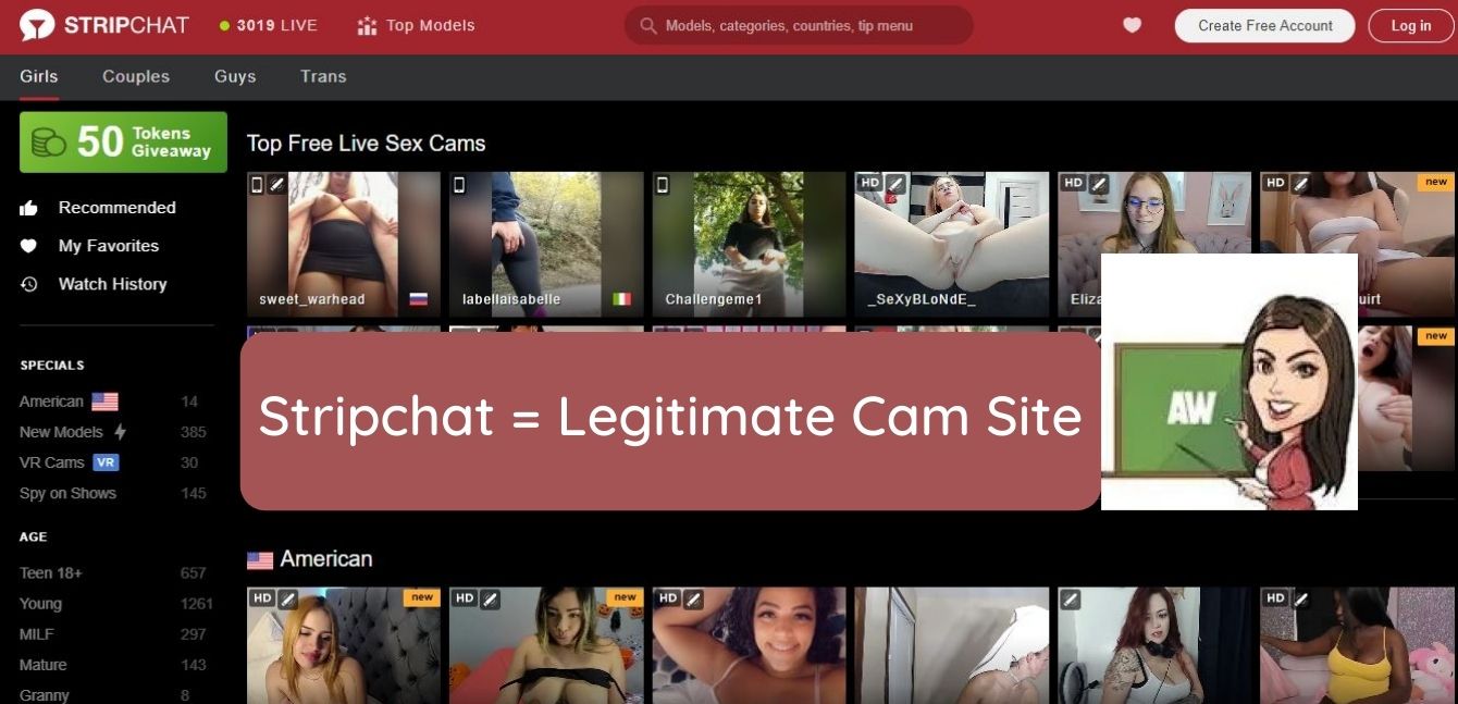 Stripchat legit cams